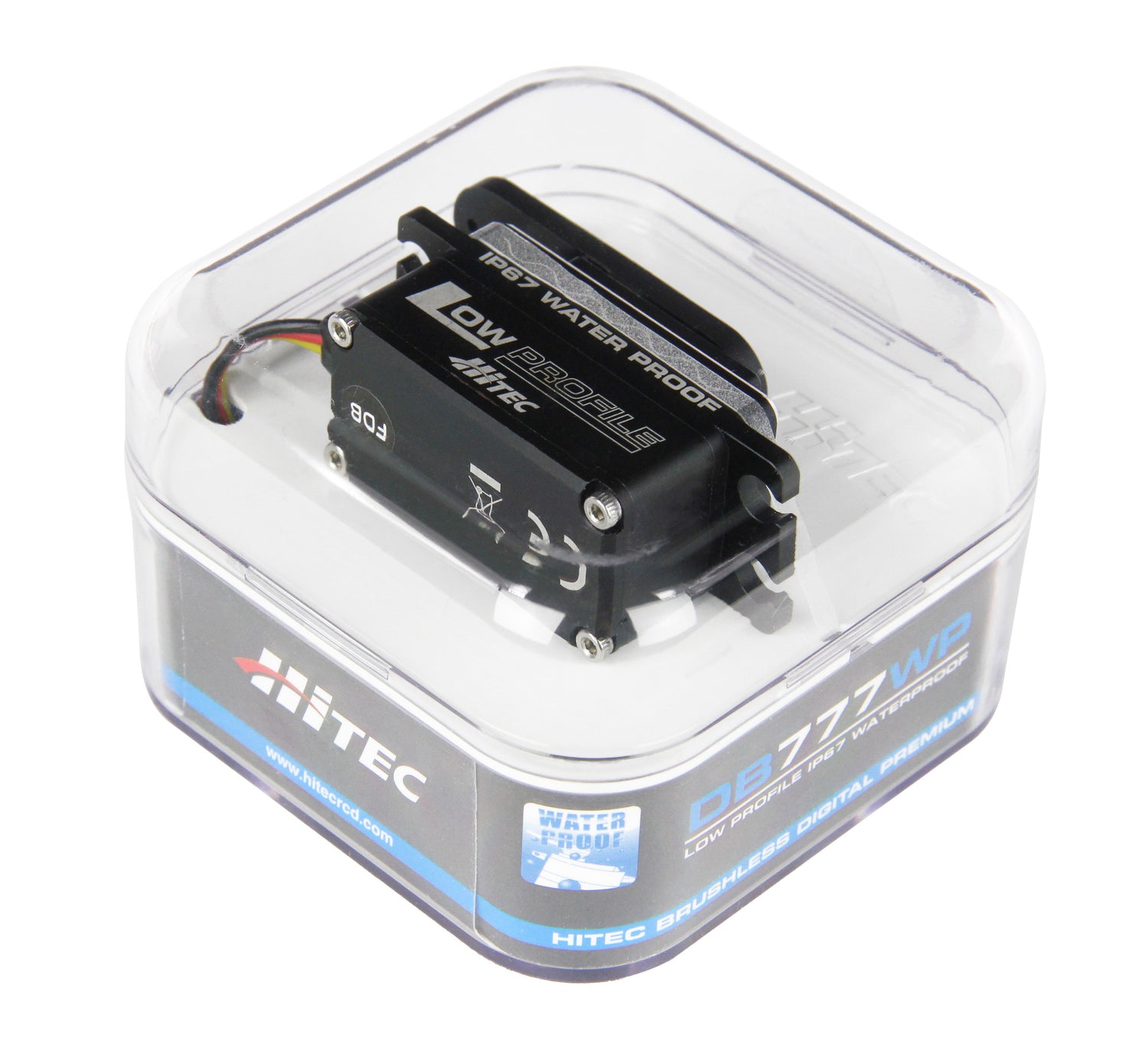 DB777WP Low Profile Digital Brushless Servo 68g 11.0kg/0.06s 6.0V - 7.4V