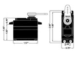 HS-5585MH Standard Digital Coreless Servo 60g 17kg/0.14s 6.0V - 7.4V