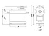 HS-5485HB Standard Digital Cored Servo 45g 6.4kg/0.17s 4.8V - 6.0V